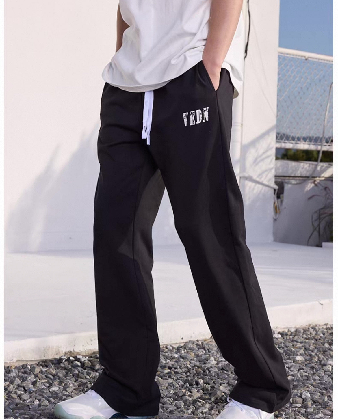 Pantalon décontracté streetwear homme coupe ample - MyPulse+