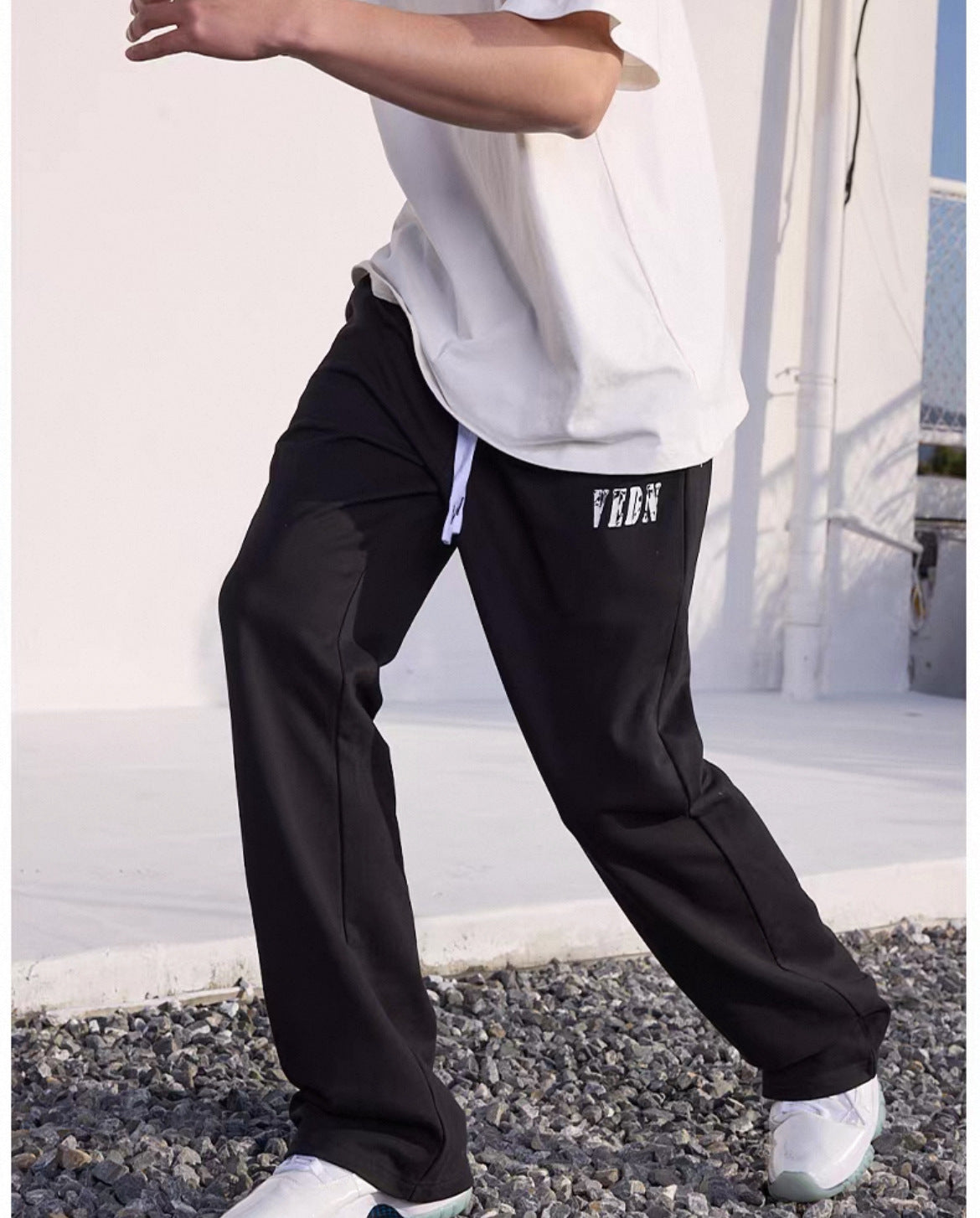 Pantalon décontracté streetwear homme coupe ample - MyPulse+