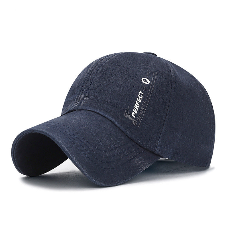 Casquette vintage délavée style décontracté - Design classique streetwear