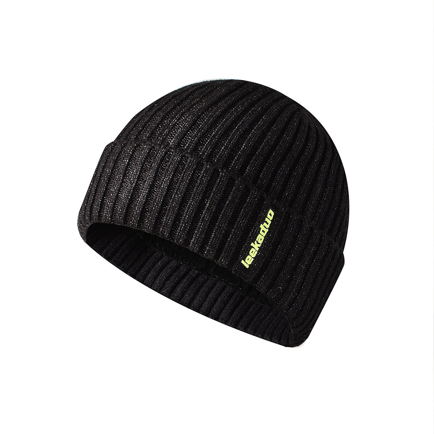 Bonnet tricoté streetwear broderie style urbain vintage beanie hiver