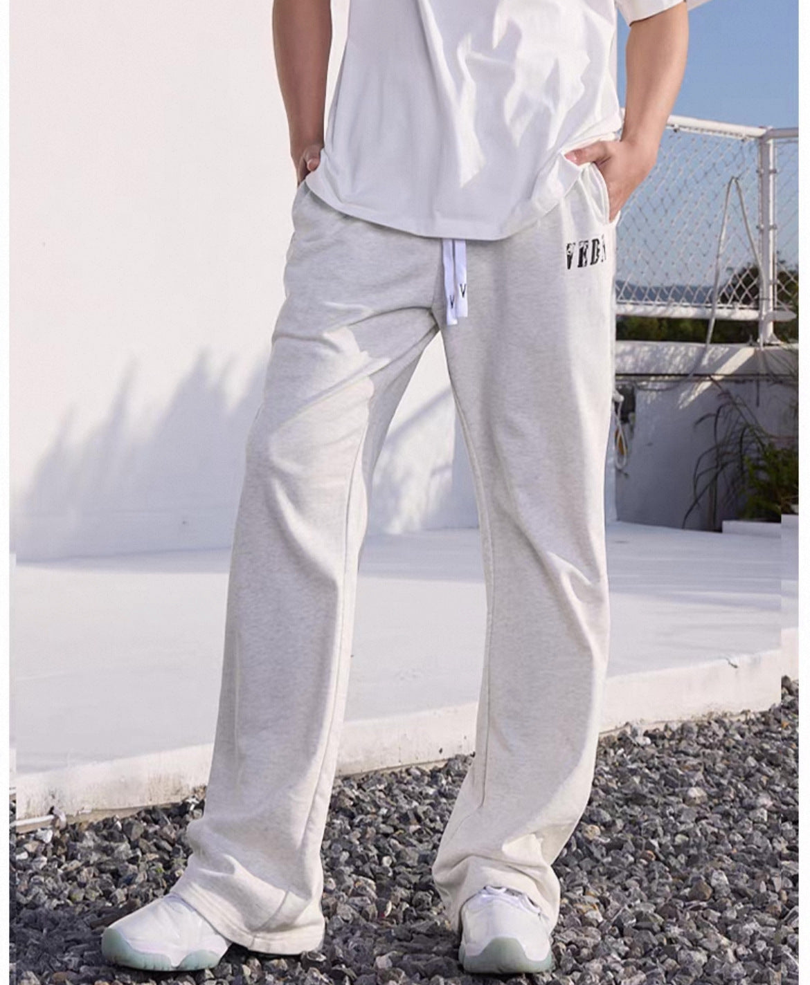 Pantalon décontracté streetwear homme coupe ample - MyPulse+